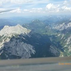 Flugwegposition um 13:06:34: Aufgenommen in der Nähe von Trieben, Österreich in 2715 Meter